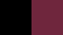 Black/Burgundy